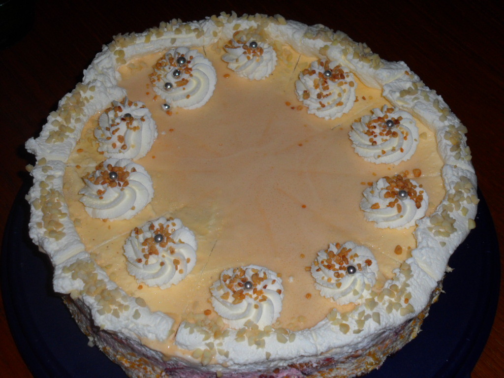 Jägertorte mit Eierlikör