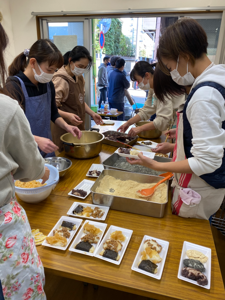 杵 餅つき 正月 子供会 町内会 檜 かわら