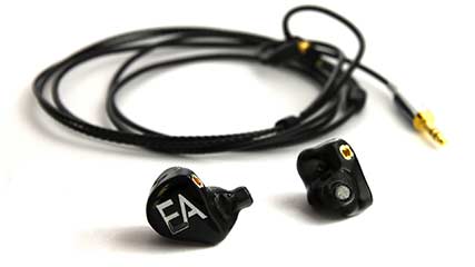 Ecouteurs intra auriculaires in ear monitors EA B601B de Erdre Audio