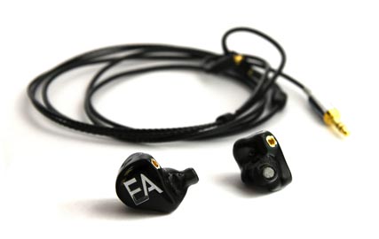 Ecouteurs intra auriculaires in ear monitors EA B601B de Erdre Audio