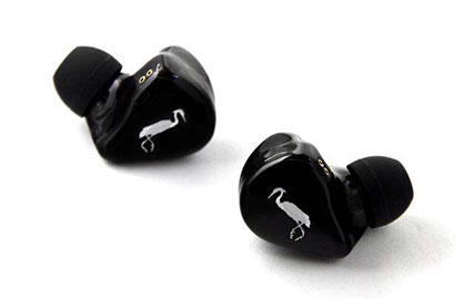 Ecouteurs intra-auriculaires in-ear monitors pour musiciens Heron Stage 3 de Erdre Audio