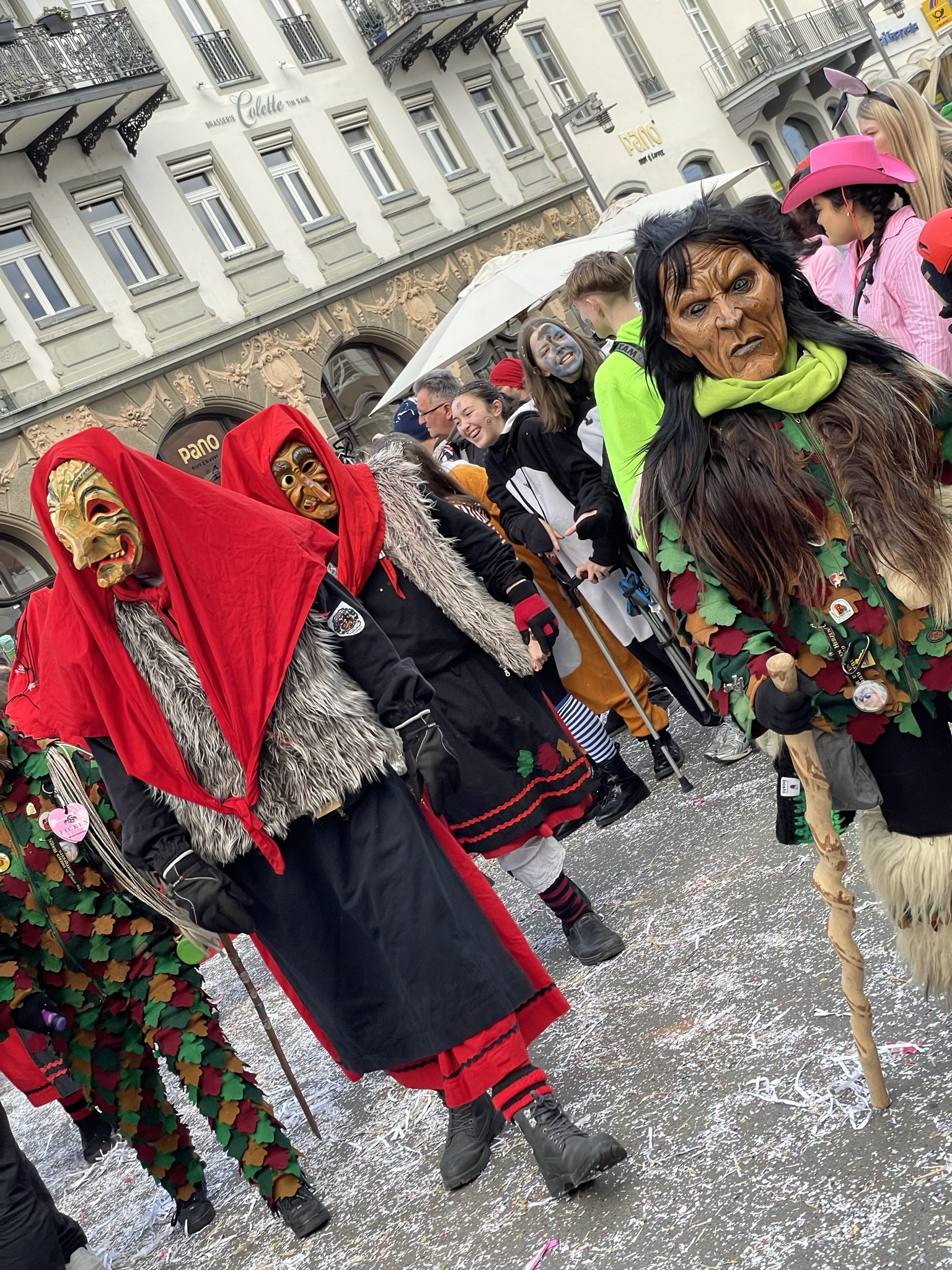 Umzug Konstanz Bruderhof Waldschrat Zunft