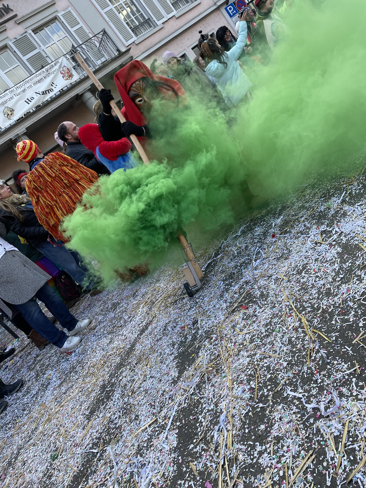 Umzug Konstanz Bruderhof Waldschrat Zunft