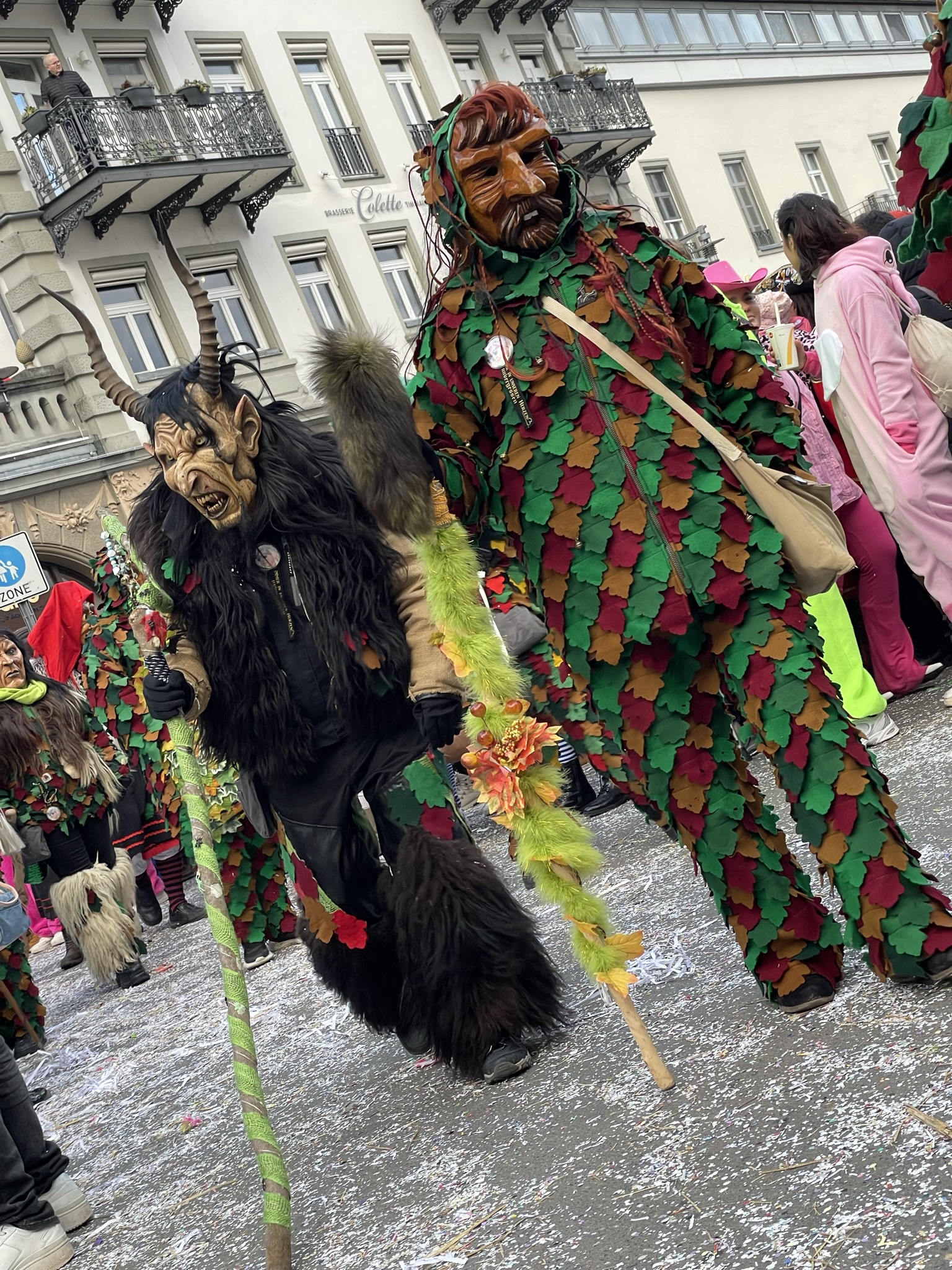 Umzug Konstanz Bruderhof Waldschrat Zunft