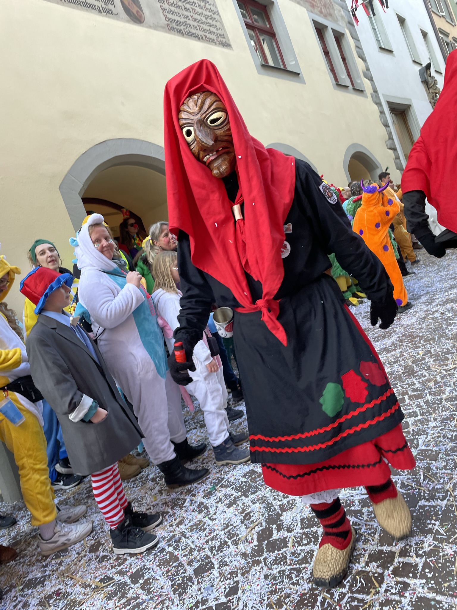 Umzug Konstanz Bruderhof Waldschrat Zunft