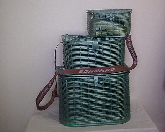 Panier De Pêche Vintage En Osier - Creel Pour Pêche à La Mouche - Déco Ou Pêche