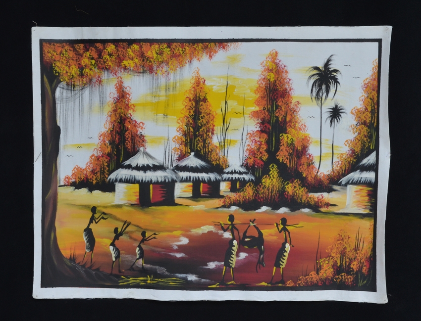Peintures & tableaux - masques, statues, d'art Africain
