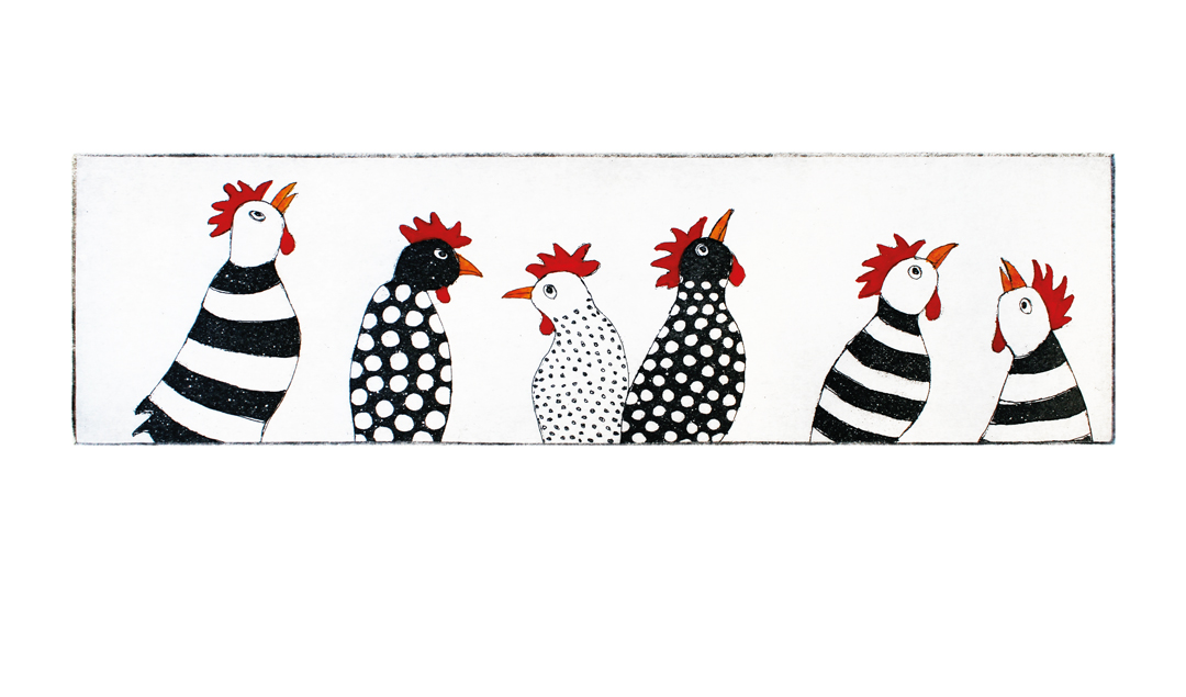 Huhner Zum Verlieben Barbara Schlinkert Kunst