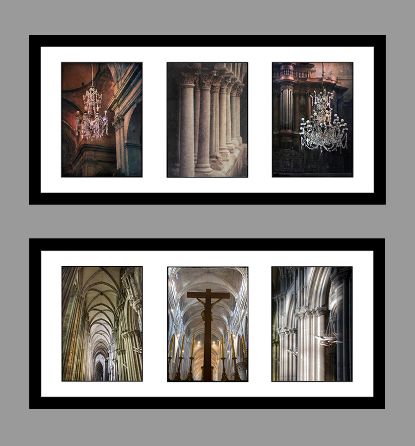 Aix en Provence-sacré / Rouen-cathédrale