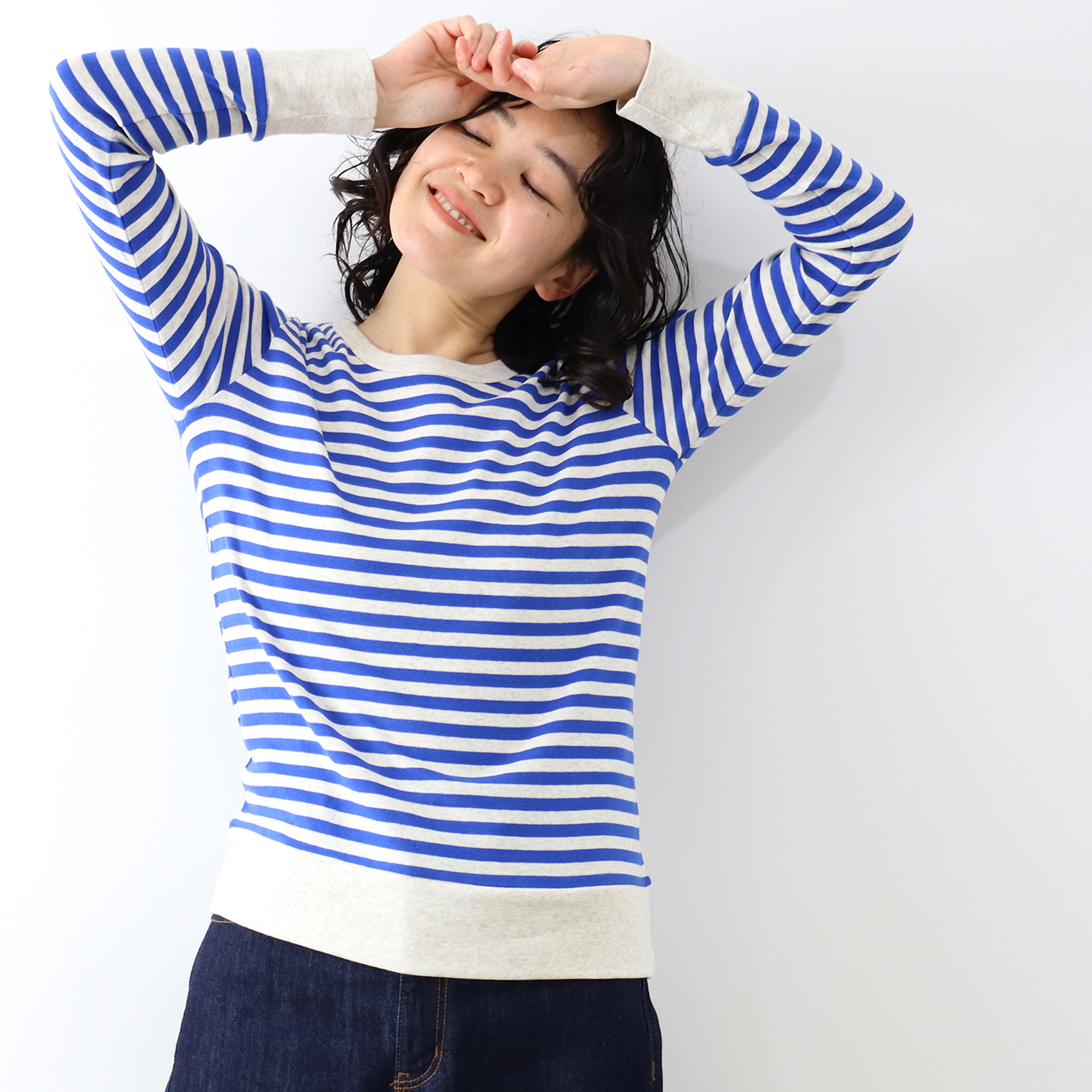 harmonie Organic Cotton | ボーダー長袖Tシャツ オーガニック harmonie Organic Cotton | ボーダー長袖Tシャツ オーガニック