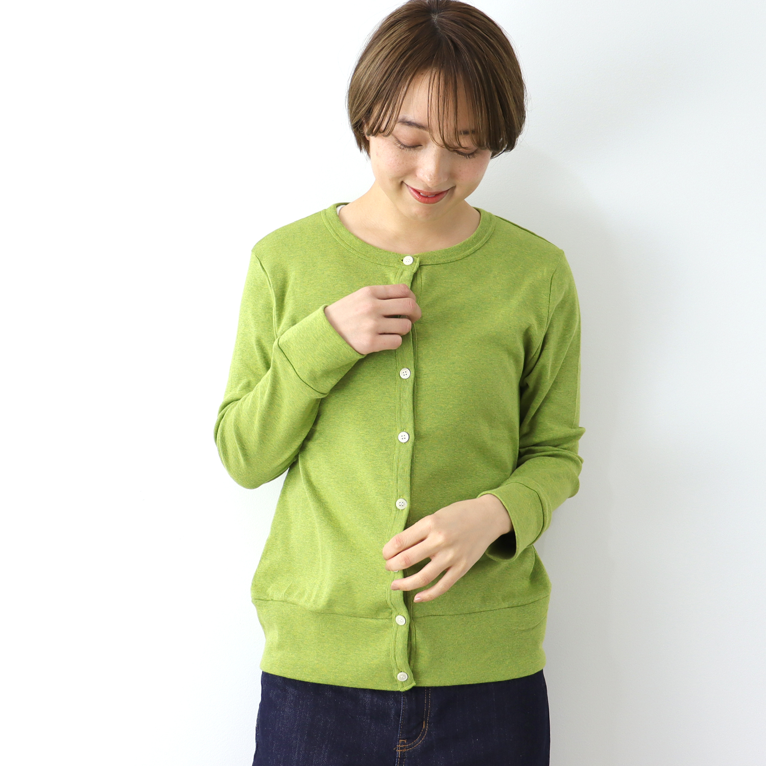 harmonie Organic Cotton | 長袖カーディガン オーガニック harmonie Organic Cotton | 長袖カーディガン オーガニック