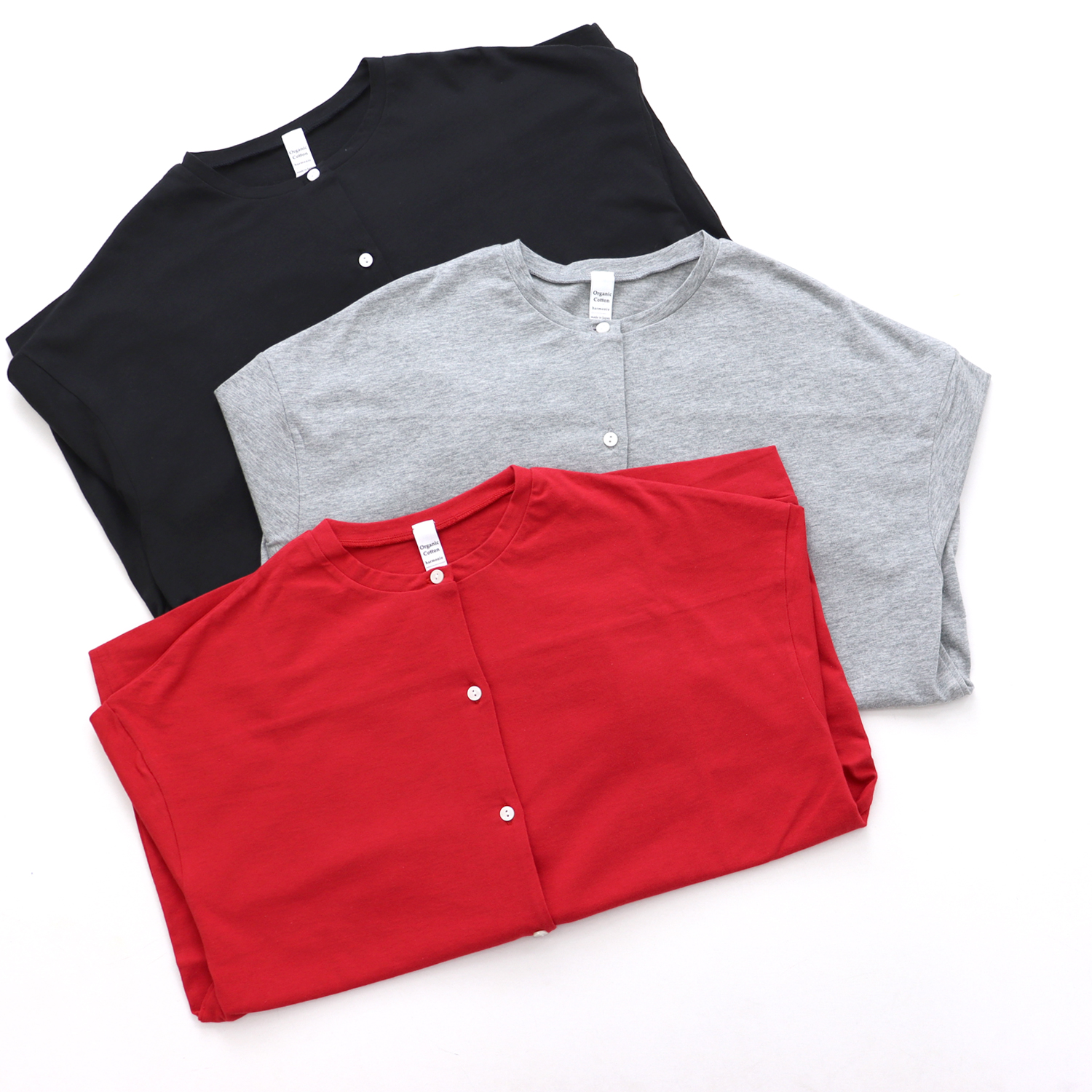 harmonie Organic Cotton | 長袖カーディガン オーガニック harmonie Organic Cotton | 長袖カーディガン オーガニック