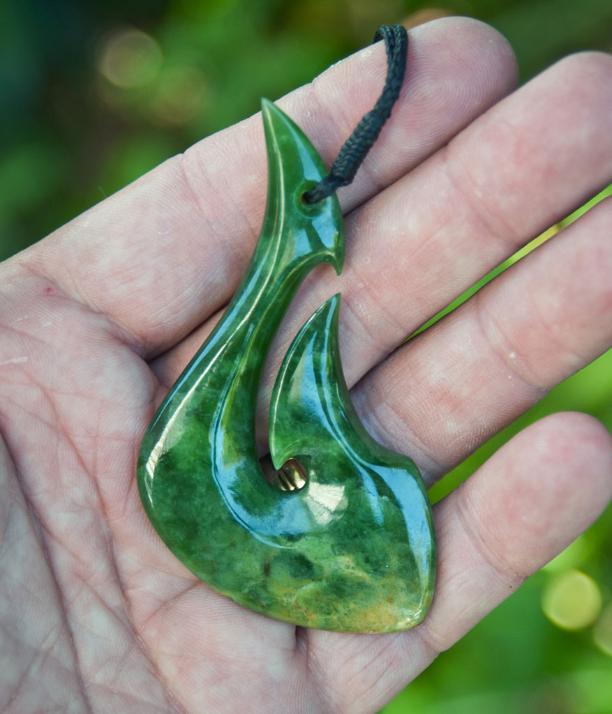 Hei Matau myGreenstone Maori Schmuck aus Jade