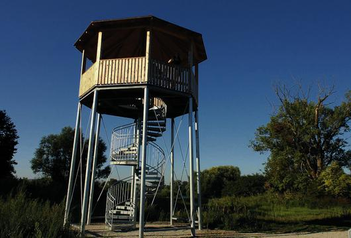 Beobachtungsturm bei Unterbrunn