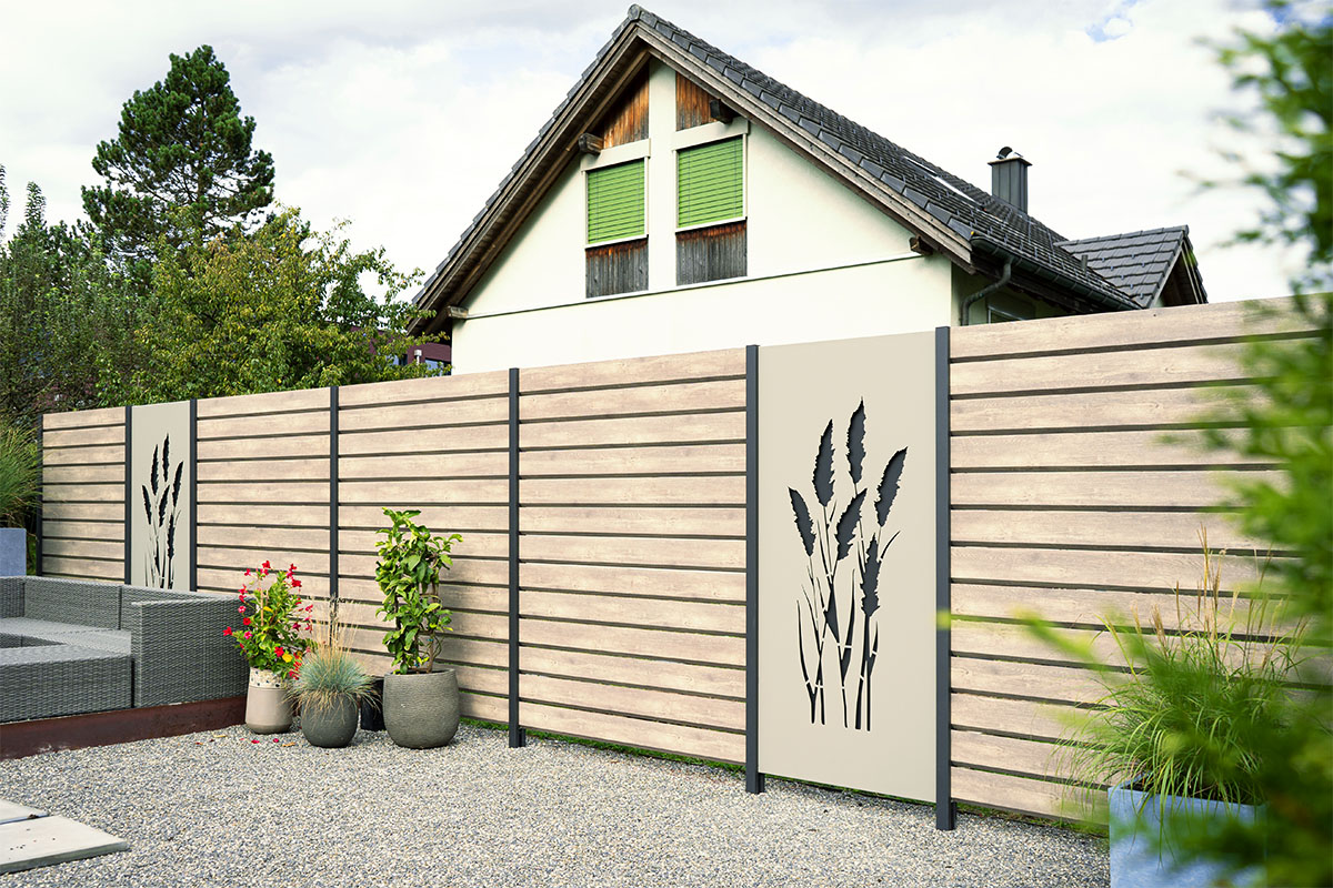 ALU Swiss Chalet Tanga 150 Designelement Schilff