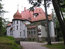 Haus Wiesenstein in Agnetendorf Wohnsitz der Hauptmanns