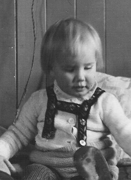 Sohn Asmus als Kind