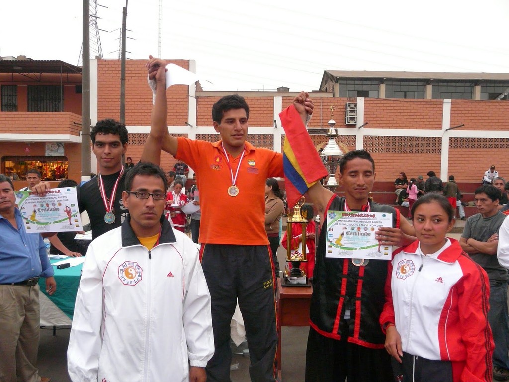 1 er CAMPEONATO PANAMERICANO DE WUSHU Y TAICHI PAISES PARTICIPANTE BRASIL - BOLIVIA - MEXICO - ECUADOR - VENEZUELA