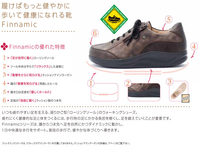 カタログに掲載されているフィンナミックタイプの説明です