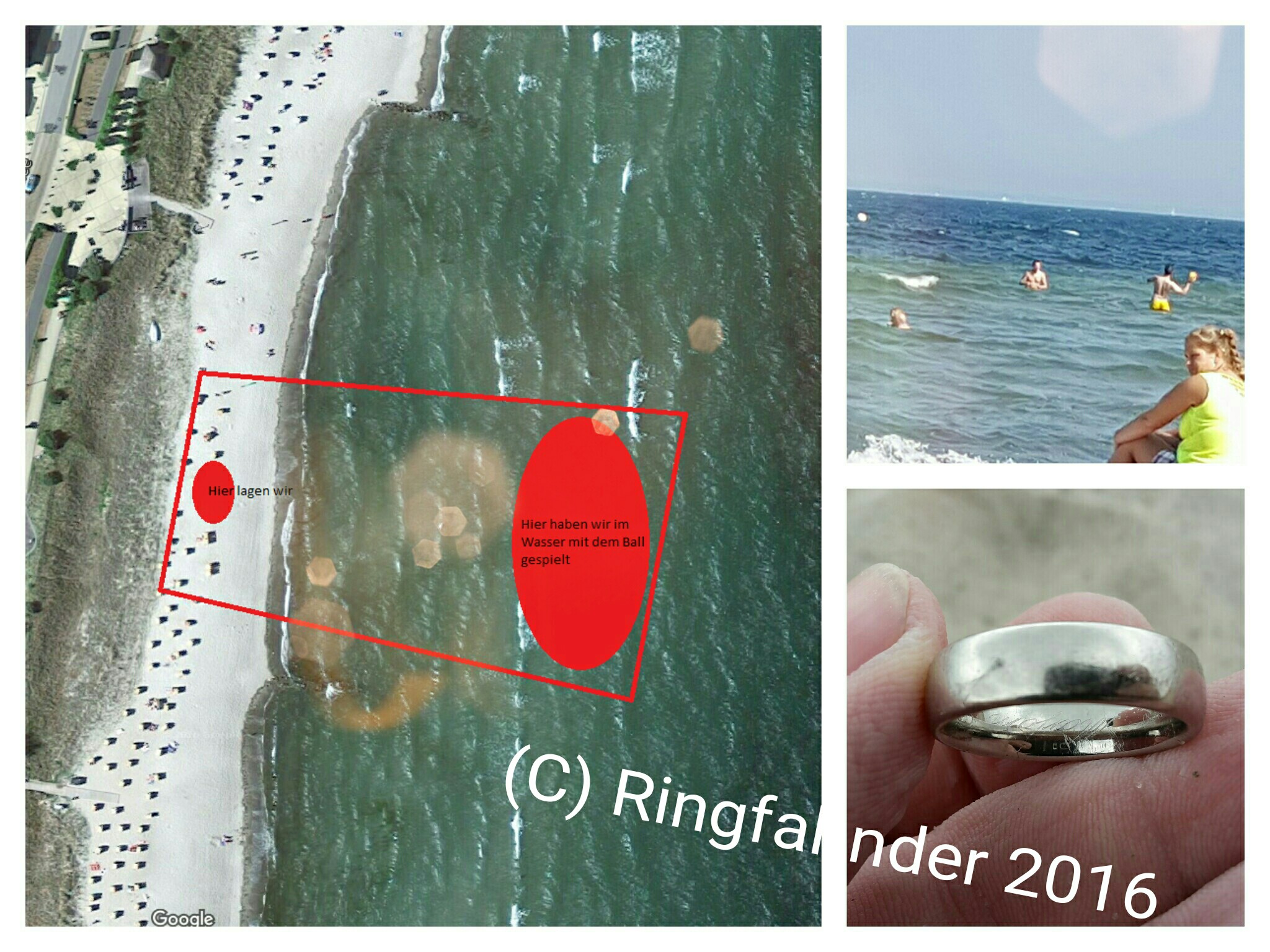 Ehering in der Ostsee verloren?