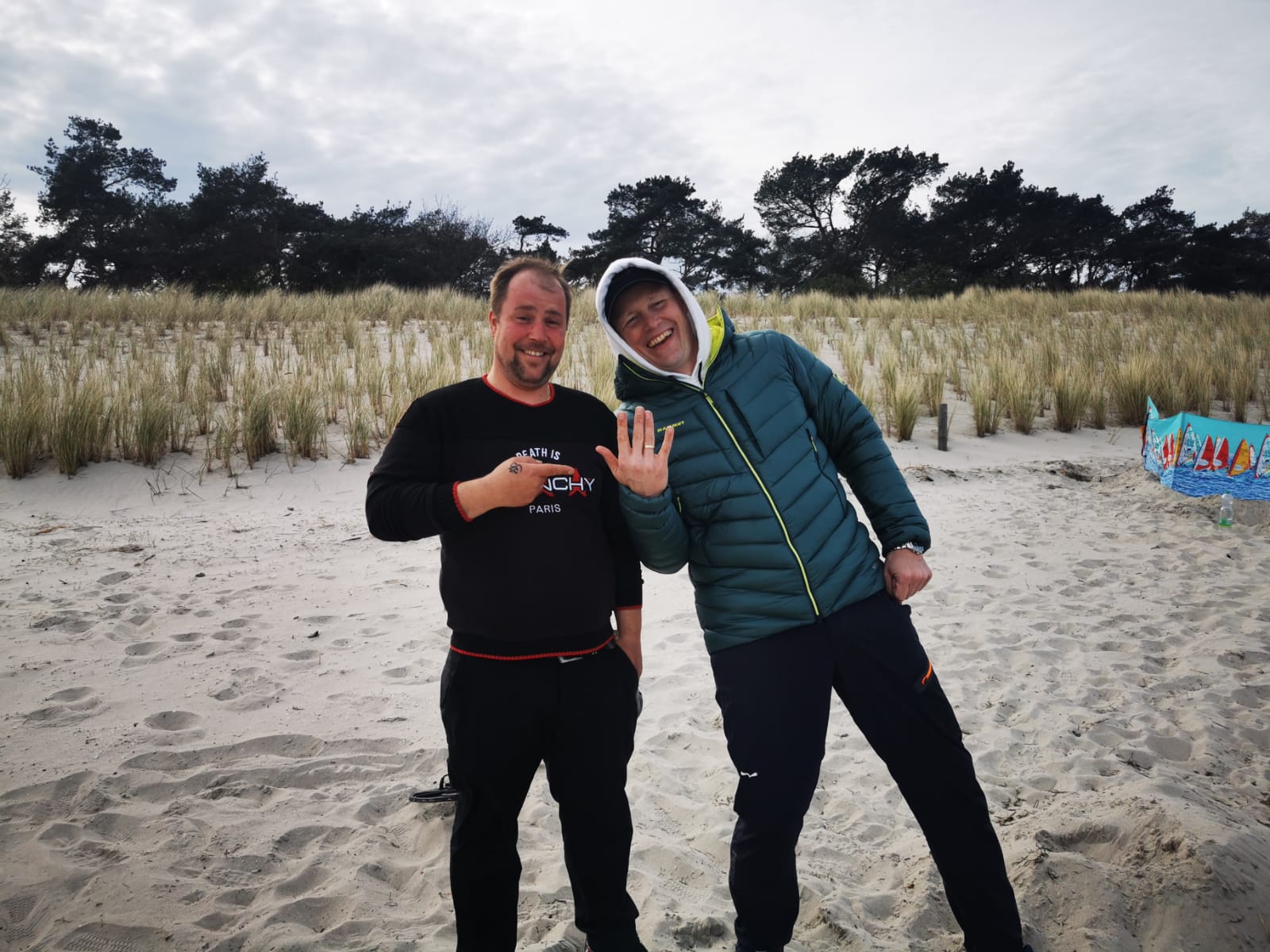 Partner auf Rügen findet Ehering! Danke!