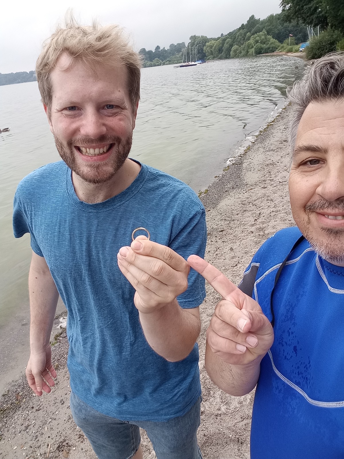 Ehering im Badesee wiederfinden? Yes! 2023