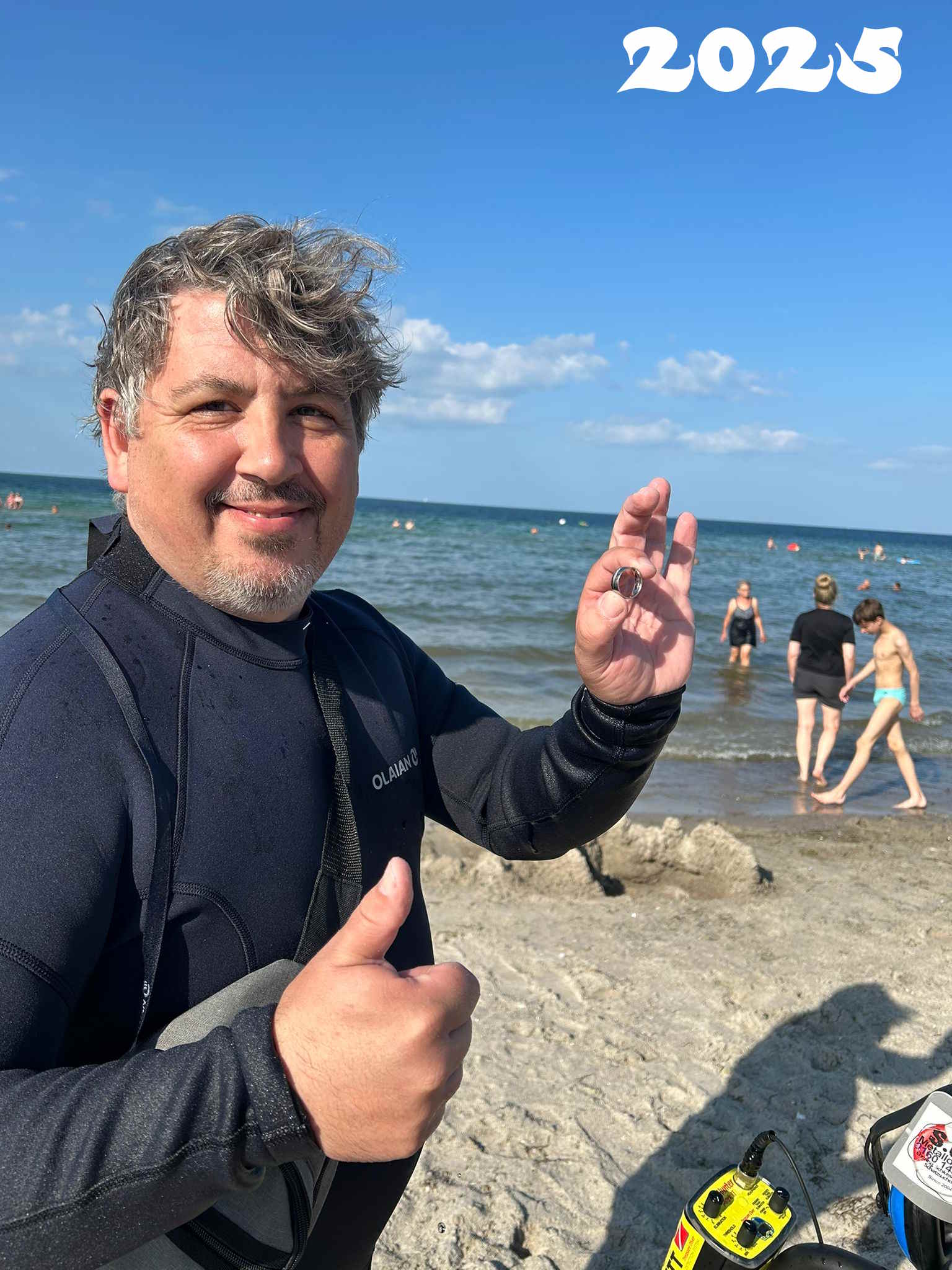 Ehering in der Ostsee verloren?