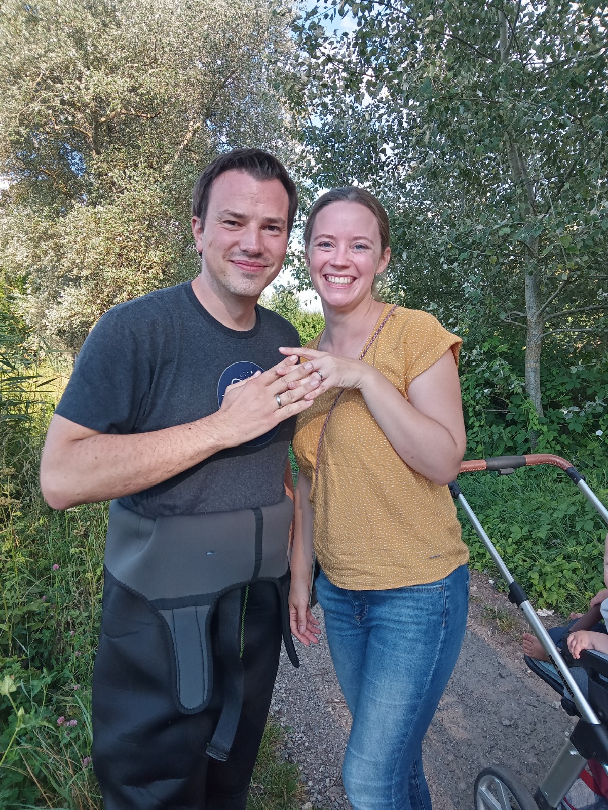 Ehering im Badesee verloren - Gefunden!