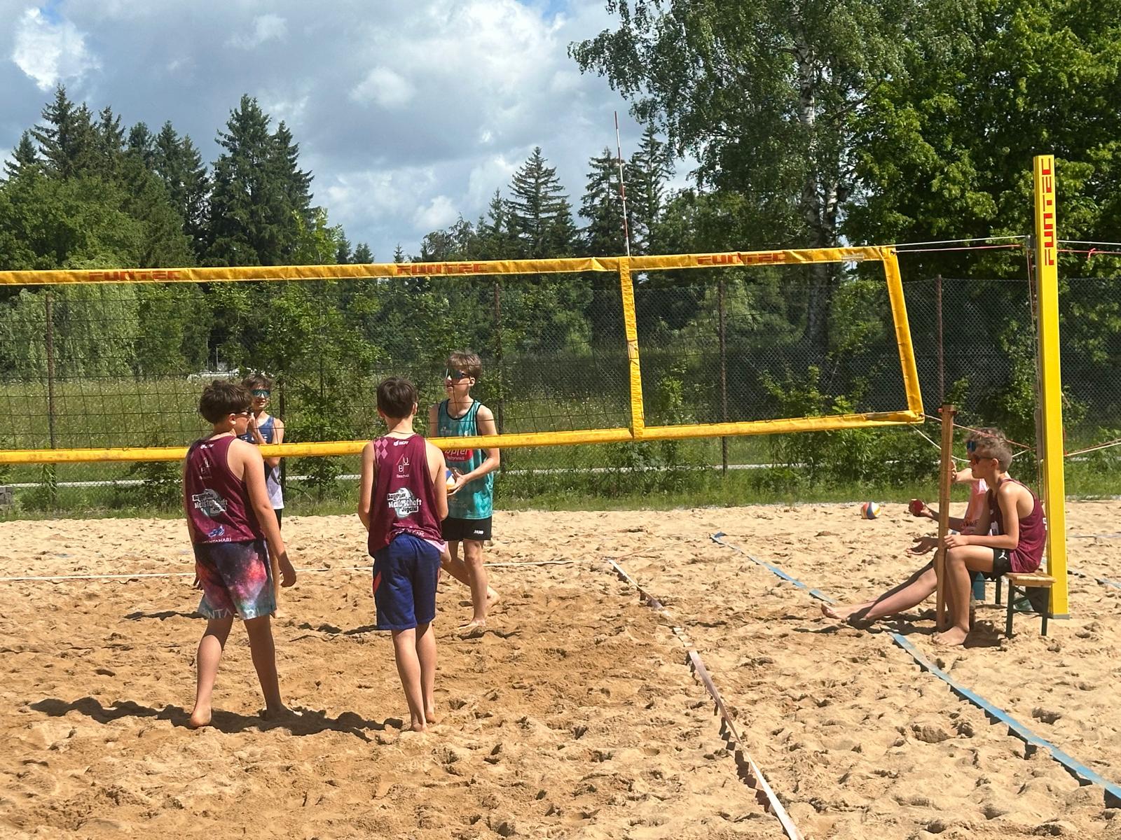 U14 ml:Jonas und Theo in Aktion