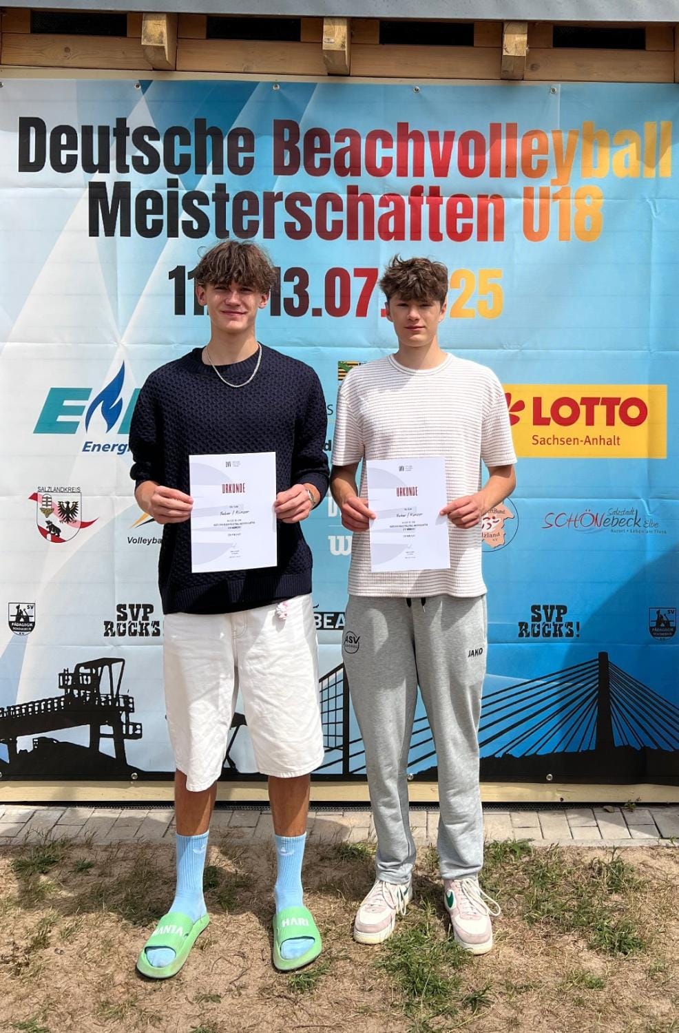 DJM U18: starkes Team Emil (li) und Hendrik , Foto: Roder Photography