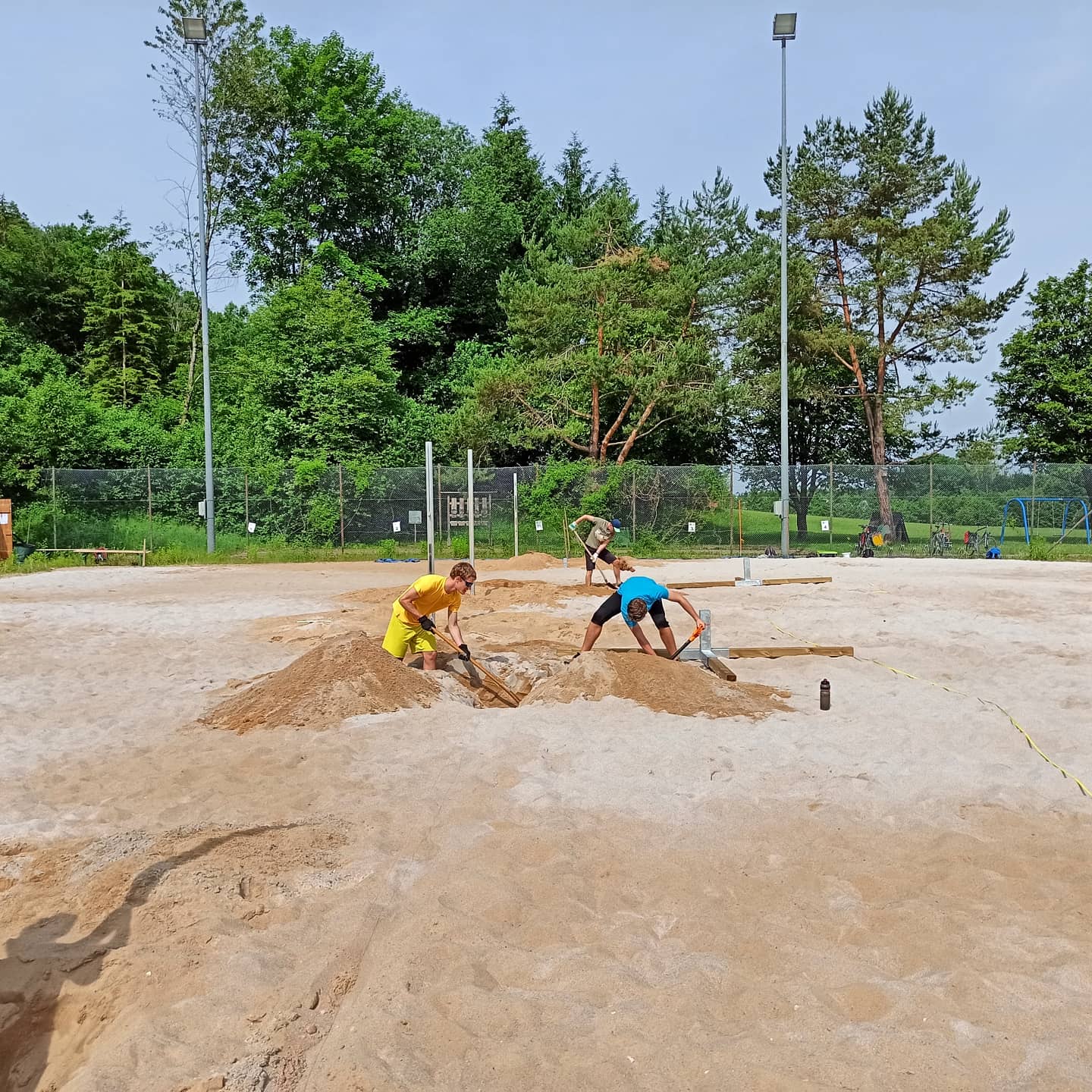 Jugend bei der Arbeit