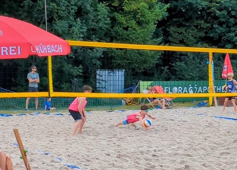 U13: voller Einsatz von Theo!