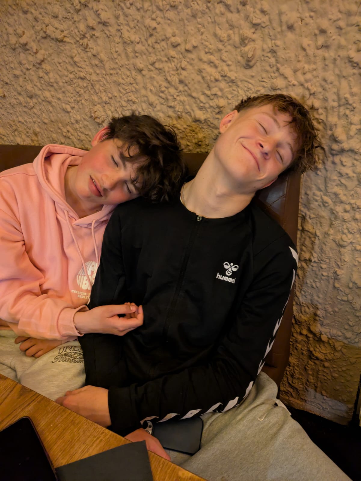 Gute Laune im Team