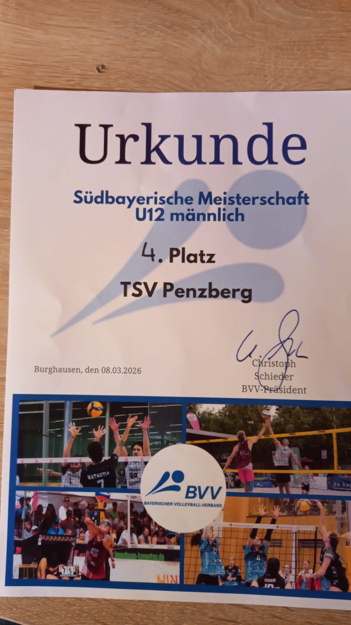 U12: Südbayerische - denkbar knapp am Podest vorbei