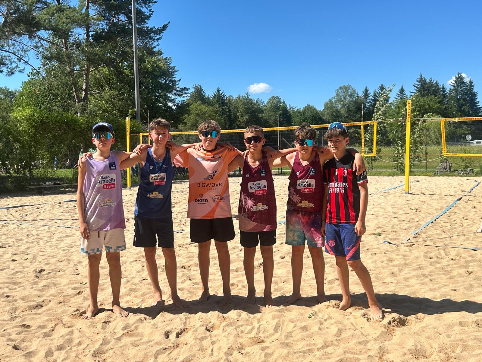 U14 ml: die Finalisten mit unserem Heimteam