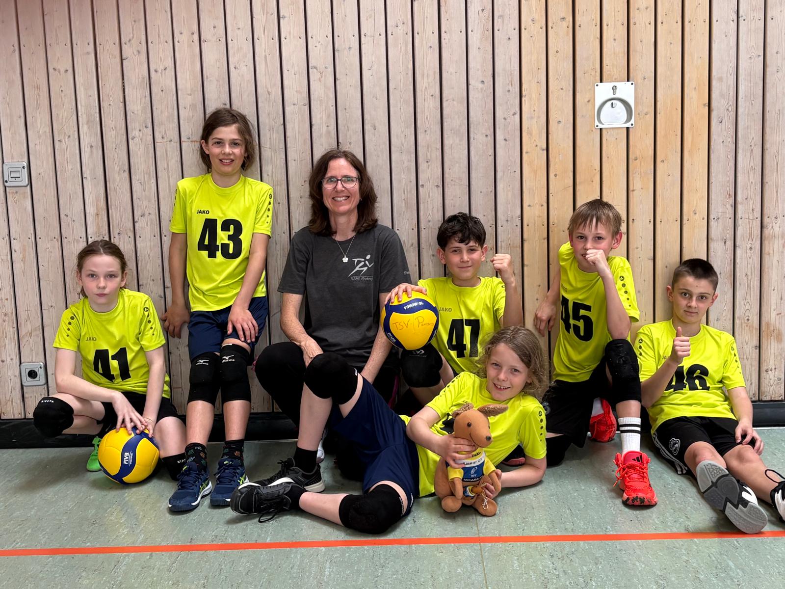 U12 vl: Niklas, Fabian, Martina , Mika, Samuel, David, Irnel