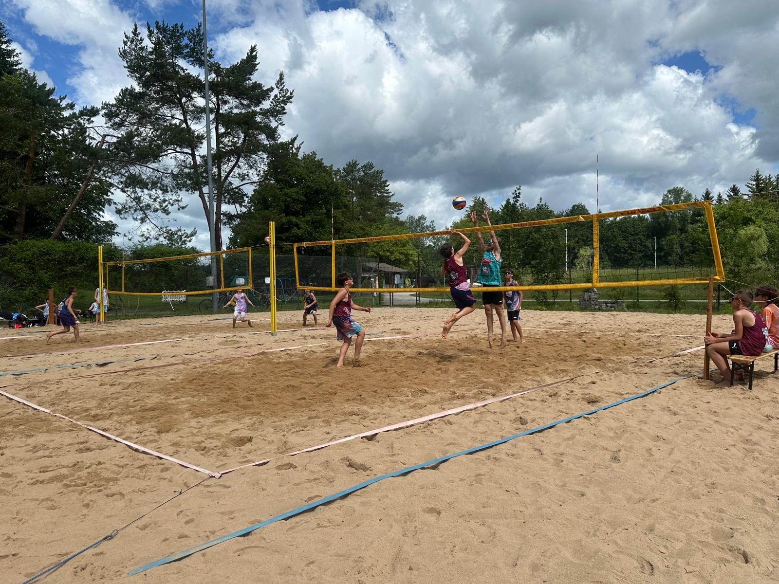 U14 ml:Jonas und Theo in Aktion