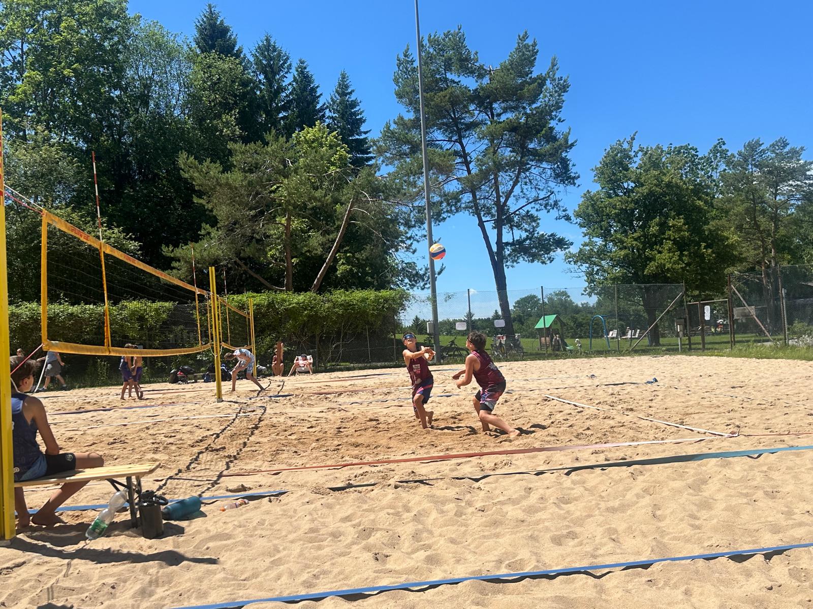 U14 ml:Jonas und Theo in Aktion