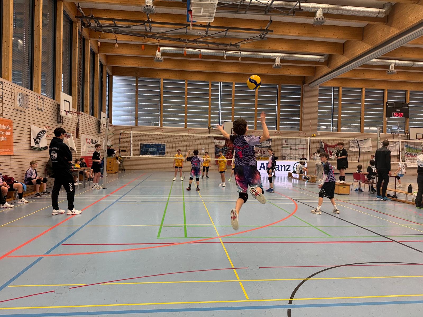 U14: starker Aufschlag