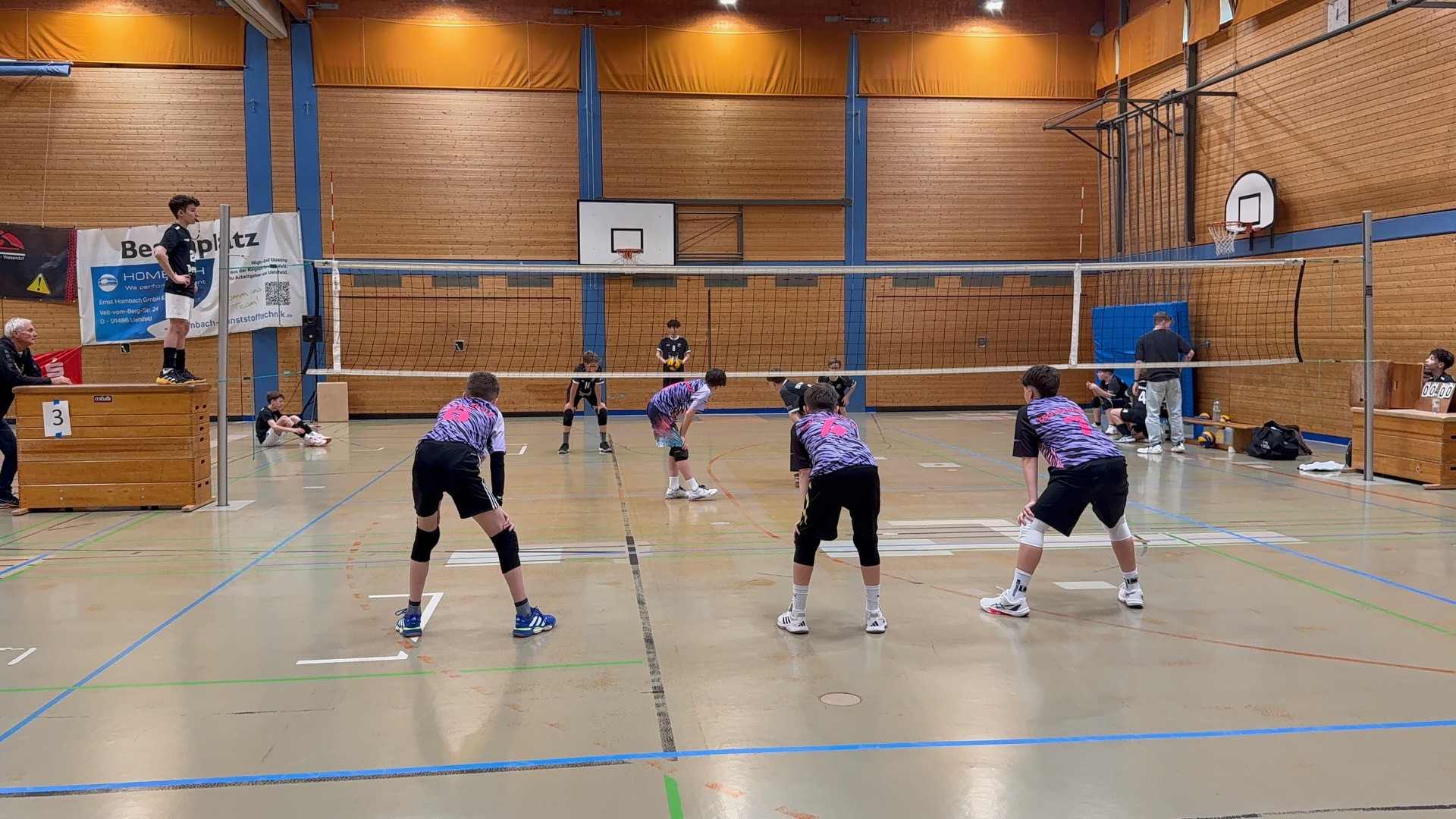U14: Volle Konzenteration auf die Annahme