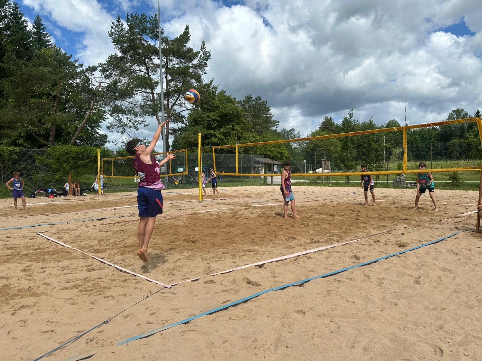 U14 ml:Jonas und Theo in Aktion