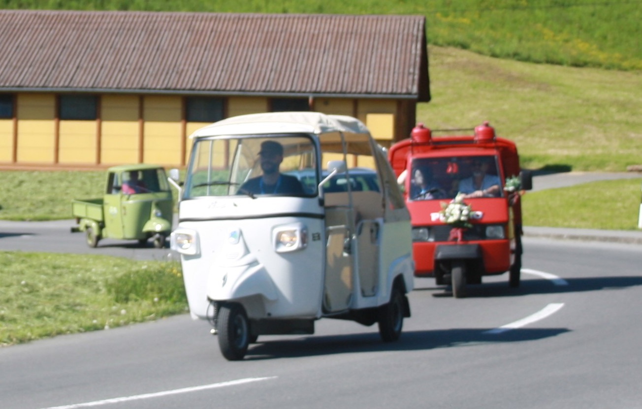 20 Jahre PPOW - Jubiläum 20 Jahre 3-Rad Piaggio Power - Ausfahrt