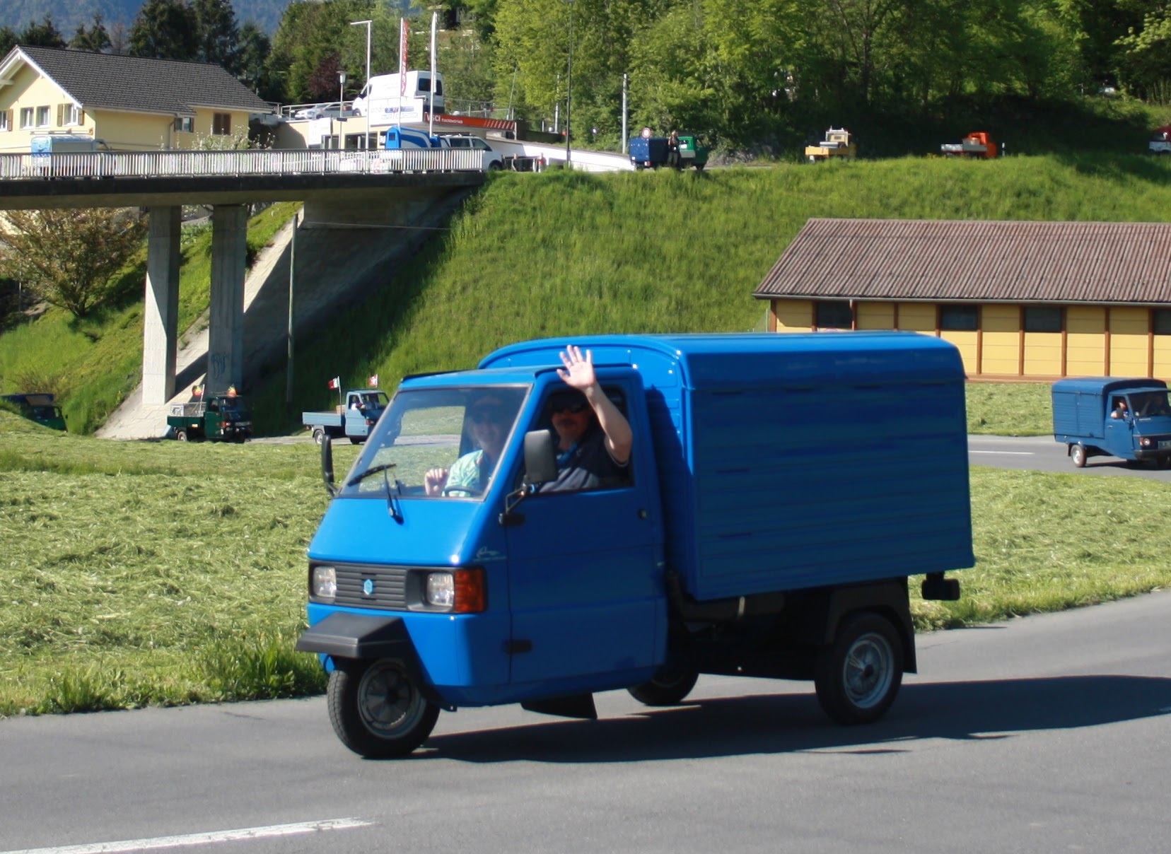 20 Jahre PPOW - Jubiläum 20 Jahre 3-Rad Piaggio Power - Ausfahrt