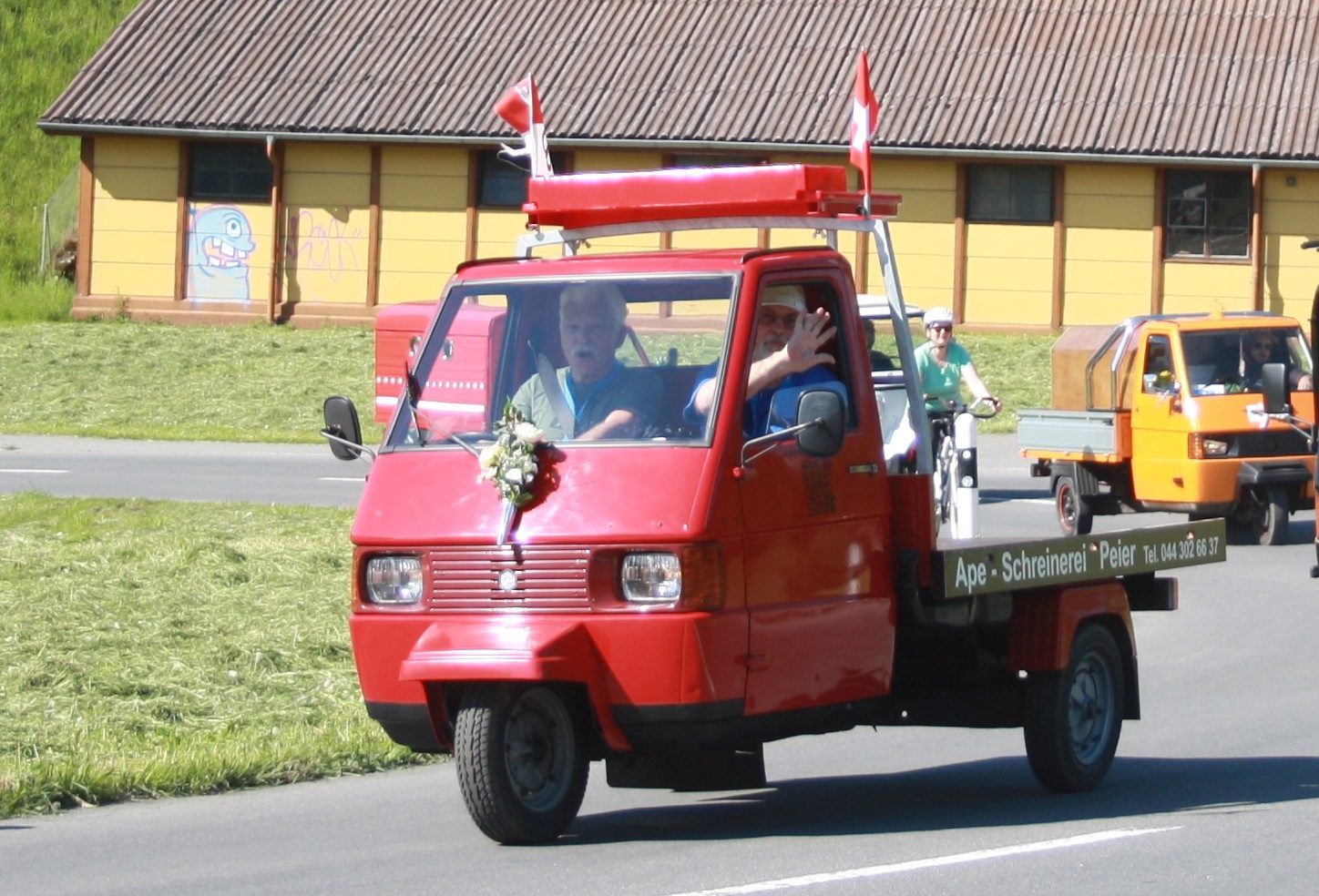 20 Jahre PPOW - Jubiläum 20 Jahre 3-Rad Piaggio Power - Ausfahrt