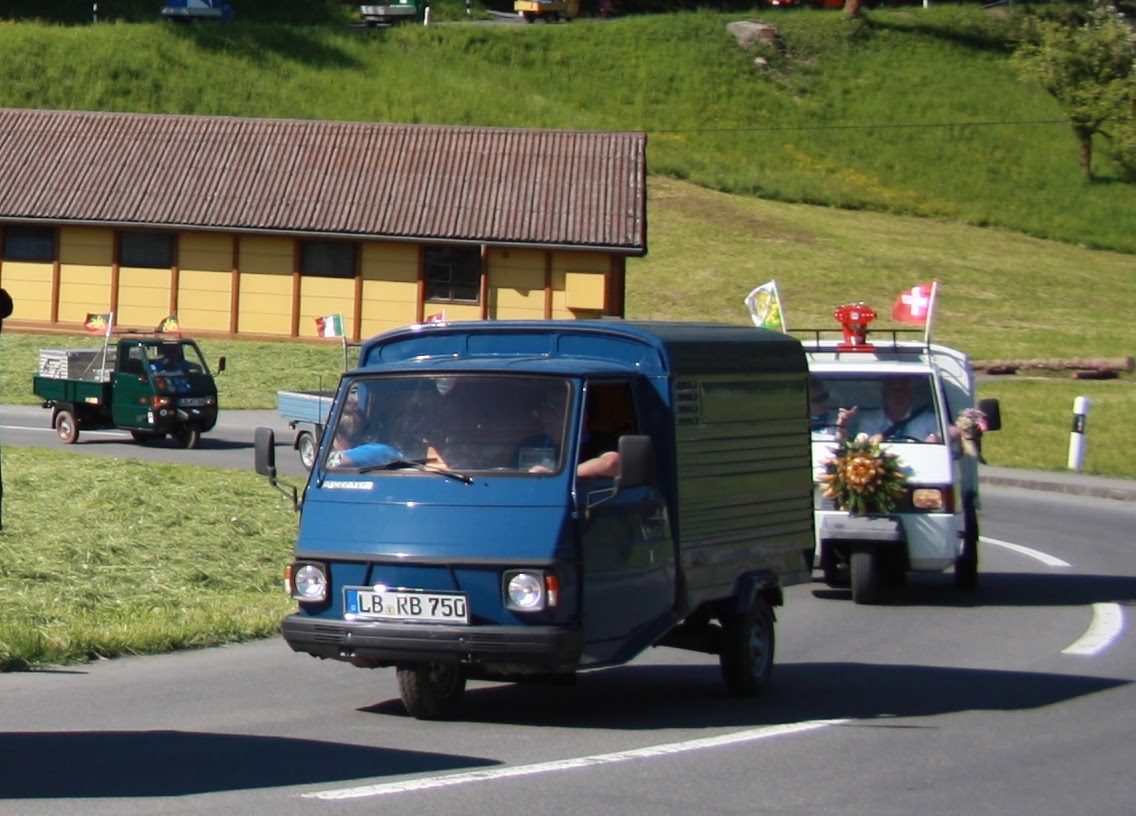 20 Jahre PPOW - Jubiläum 20 Jahre 3-Rad Piaggio Power - Ausfahrt