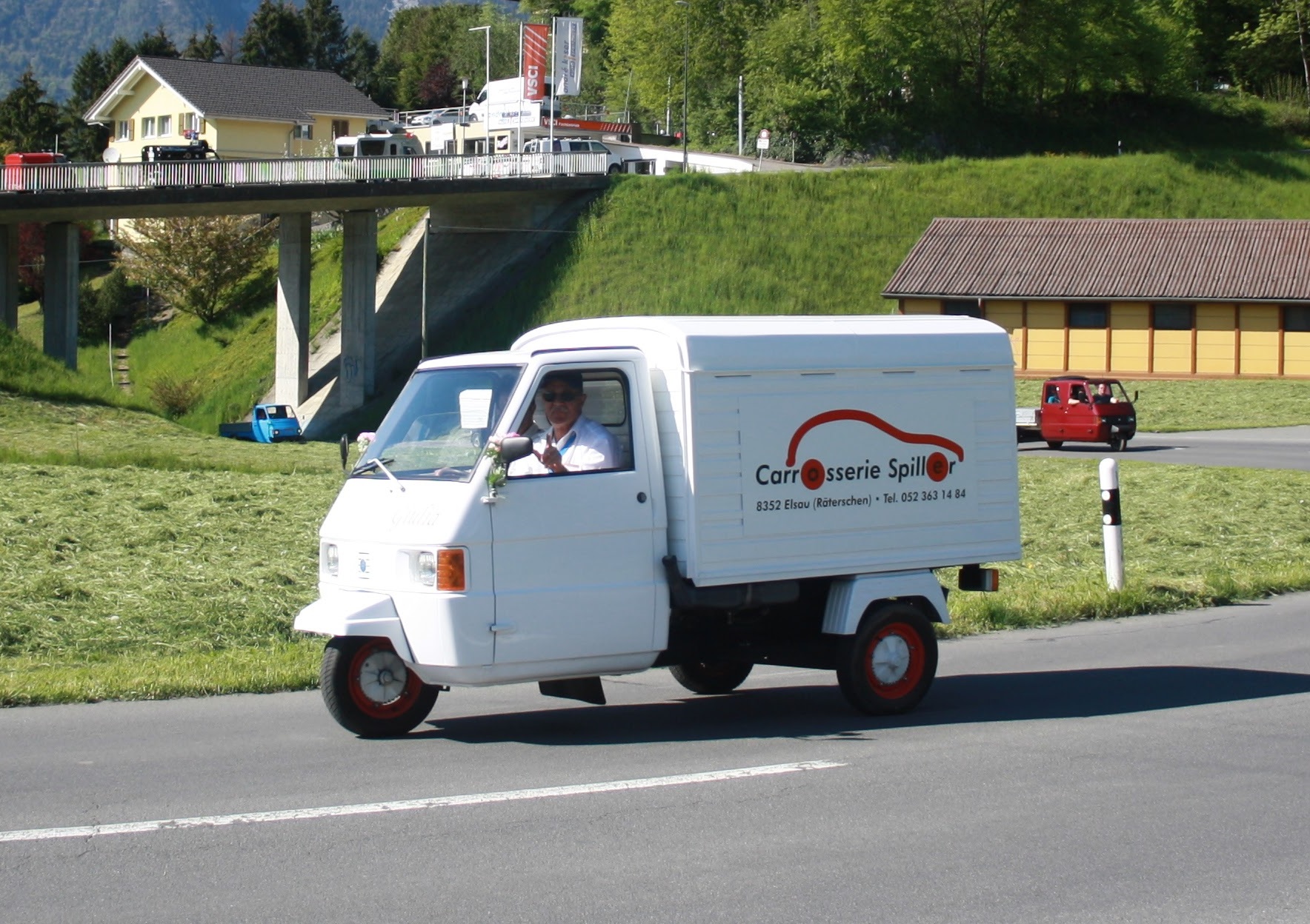 20 Jahre PPOW - Jubiläum 20 Jahre 3-Rad Piaggio Power - Ausfahrt