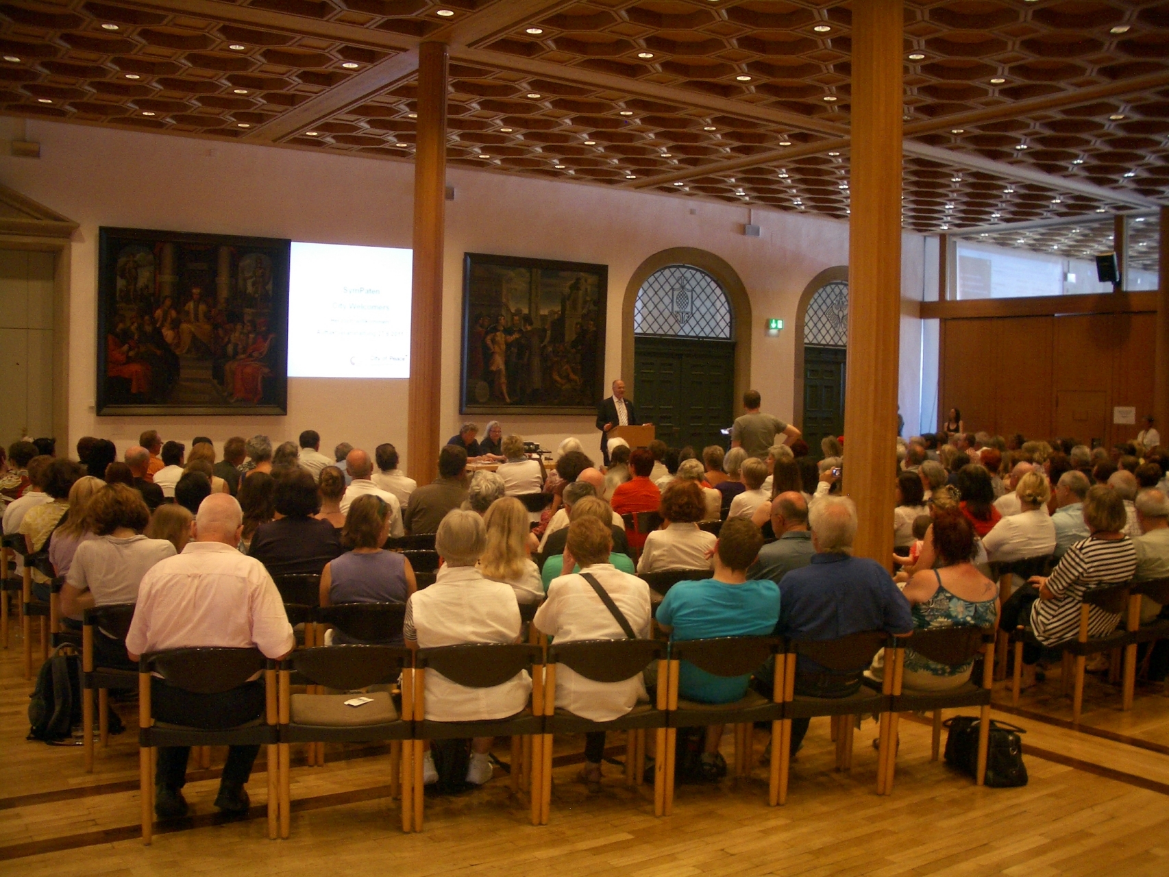 SymPaten - City Welcomers 2011 - Informationsveranstaltung im Rathaus 27.06.11 - Foto: Wolfgang F. Lightmaster - Freiwilligen-Zentrum Augsburg