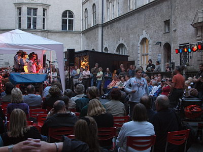 Konzerte im Bürgerhof 27.06.09 Pick up Ramblers - Freiwilligen-Zentrum Augsburg - Foto: Hugo Fössinger