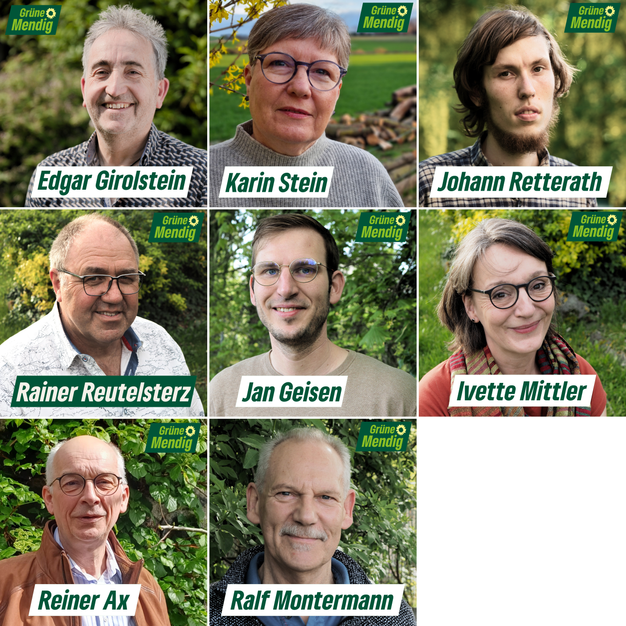 Gewählte Kandidaten