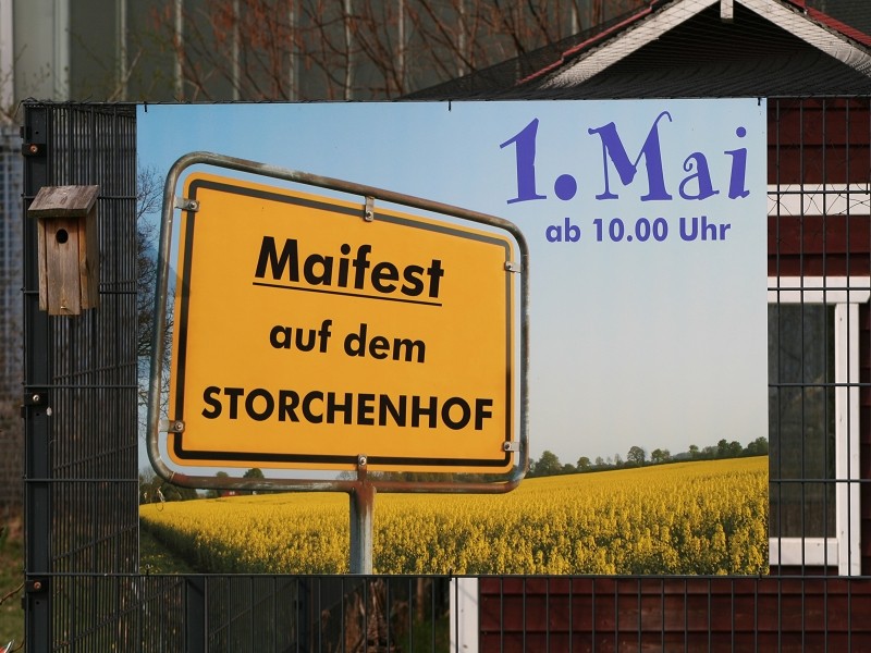 Hinweis zum 1.Mai